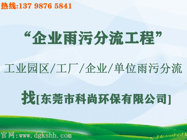 企业雨污分流改造工程